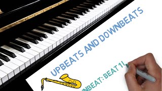 Upbeats and Downbeats what is an upbeat [upl. by Zetneuq]