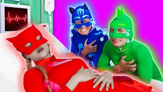 Owlette Please wake up  Catboy x Owlette Sad Love Story  Pj Masks In Real Life [upl. by Winzler]