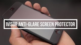 Moshi iVisor AntiGlare Screen Protector  Review [upl. by Bang]