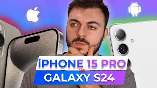 Galaxy S24 Ultra vs iPhone 15 Pro Max  quel est le meilleur smartphone [upl. by Nomed]