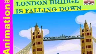 London Bridge is Falling Down  Sing Along [upl. by Ecinahs]