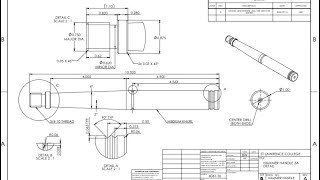 making an aluminium hammer with a lathe and milling machine shorts [upl. by Anyel672]