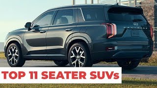 11 Big And Spacious 8 Seater SUVs in 2019  AllTime Best [upl. by Akemit]