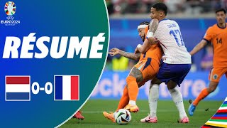 Pays Bas vs France  00  Résumé  Coupe dEurope 2024 [upl. by Rodd]