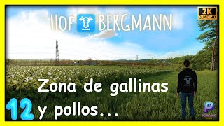 Hof Bergmann Episodio 12 Preparación zona gallinas y mas ventas fs22 2k [upl. by Thayne]