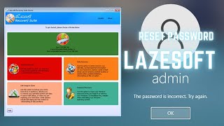 Recover Forgotten Windows Login Password with Lazesoft Recovery Suite [upl. by Flowers374]