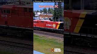 CPKC at Revelstoke BC canada shorts [upl. by Amersham957]