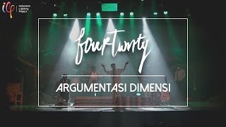 FOURTWNTY LIVE  ARGUMENTASI DIMENSI [upl. by Henig]