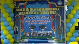 Penamatan dan Pelepasan Siswai Kelas 6 SD Negeri 6 Mimika [upl. by Ahsinuq]