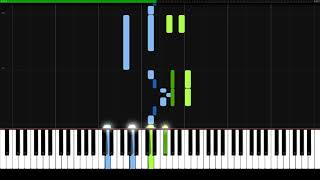 Asturias Leyenda  Isaac Albeniz  Piano Tutorial  Synthesia  How to play [upl. by Anoli89]