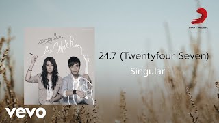 Singular  247 Twenty Four Seven Acoustic Version Official Lyric Video [upl. by Kylstra]