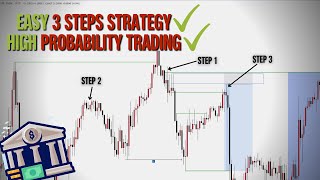 Easy 3 Step TRADING STRATEGY Smart Money Concepts  NO DAILY BIAS [upl. by Ailecara870]