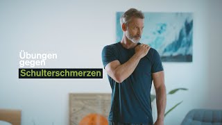 Schulterschmerzen 😣 – Mit diesen Übungen kannst du deine Schmerzen lindern  BLACKROLL® [upl. by Elita182]