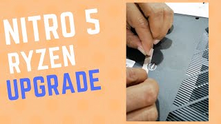 How to upgrade acer nitro 5 ryzen 2020NO lost warrantySpecsDisassembly [upl. by Ysac]