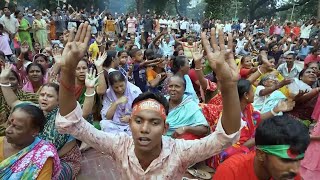 Hindus in Muslimmajority Bangladesh rally to demand protection from attacks [upl. by Lewison]