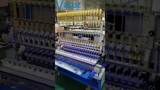 20 Spindles Vacuz Automatic Skeleton Transformer Bobbin Coil Needle Winding Taping Machine Equipment [upl. by Rajiv]