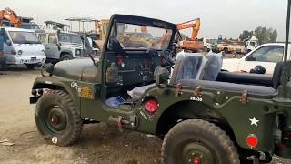 Modified Jeep 15 Army Auction Isuzu 4x2 Trucks for Sale in Karachi [upl. by Nilrev]