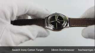 Swatch Irony Cotton Target YGS761 wwwolfertco [upl. by Sukcirdor970]