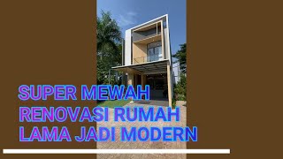 renovasi rumah lama menjadi modern dilahan sempit rumahminimalis designrumahminimalis cookware [upl. by Nrol]