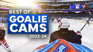 Best of the Goalie Cams from 202324 [upl. by Greenlee910]