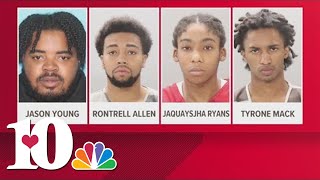 Officials Four people charged in connection to body found near Concord Greenway on July 30 [upl. by Ditmore933]