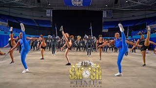 Baton Twirlers Feature  Hampton University Marching Force Spring Band Camp 2023 [upl. by Ayaros]