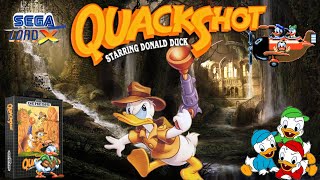 Quackshot  Sega Genesis Review [upl. by Halilahk]