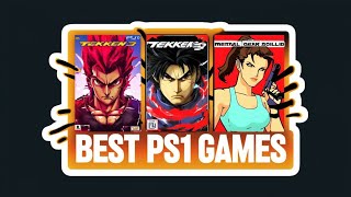 Best Ps1 GamesTop PS Games gamesrundown [upl. by Arihsaj]