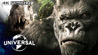 King Kong  V rex Fight in 4K HDR [upl. by Siramad]