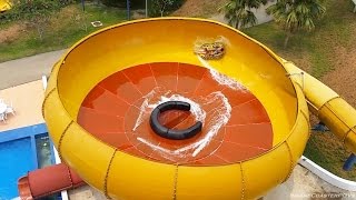 Tornado Chaser Waterslide plus Onride POV  Melaka Wonderland [upl. by Bunny]