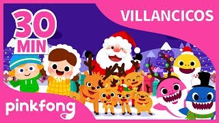 Los Mejores Villancicos Navideños  Recopilación  Villancicos de Navidad  Pinkfong [upl. by Carboni]