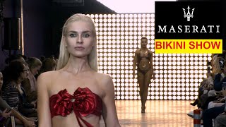 TOTTI SWIMWEAR BY MASERATI  BIKINI SHOW BELARUS FASHION WEEK BelarusFashionWeek maserati [upl. by Adia847]