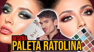 RESEÑA Y DOS LOOKS CON LA PALETA DE RATOLINA X CORAZONA  BRUTALMENTE HONESTO [upl. by Anizor]