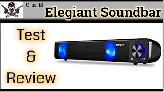 Elegiant Soundbar Review [upl. by Enaj296]