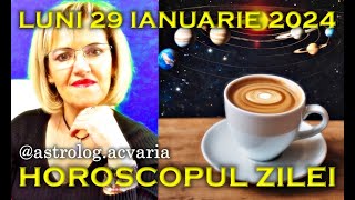 HAI NOROC ⭐HOROSCOPUL DE LUNI 29 IANUARIE 2024 cu astrolog Acvaria [upl. by Leavitt760]