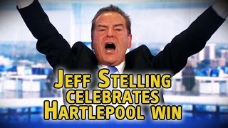 Jeff Stelling gets impatient waiting for full time at Hartlepool v Mansfield on Soccer Saturday [upl. by Lyndell]