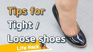 Life Hack What to do if you want to adjust the size of your shoes｜Sharehows [upl. by Nayd]