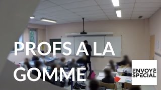 Envoyé spécial Prof à la gomme  3 novembre 2016 France 2 [upl. by Atinot]