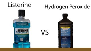 Petri Dish  Mouthwash vs Hydrogen Peroxide [upl. by Eldreeda]