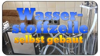 Wasserstoff Zelle selber bauen mit Knallgastest getestet HHO DryCell [upl. by Akimas208]