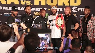 ERISLANDY LARA VS JARRETT HURD DEGALE VS TRUAX 2 FULL FINAL PRESS CONFERENCE VIDEO [upl. by Nnaeilsel]