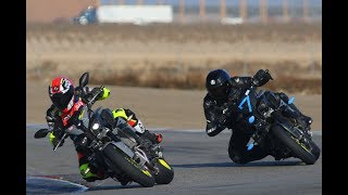 Yamaha Fz10Mt10 Vs Yamaha Fz10Mt10 ButtonWillow Group A Near Crash [upl. by Imehon523]