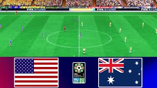 FIFA 23  USWNT vs AUSTRALIA W  July 5 2024  FIFA Womens World Cup 2023  PS5 Gameplay [upl. by Toulon]