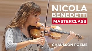 Nicola Benedetti Violin Masterclass at the RCM Soh Yon Kim [upl. by Hackney]