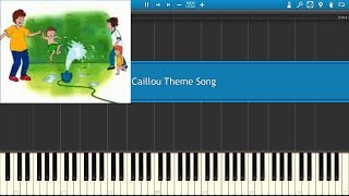 Caillou Theme Song [upl. by Trent]