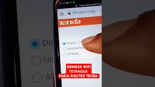 Nembak wifi tetangga pakai router tenda [upl. by Aiak]