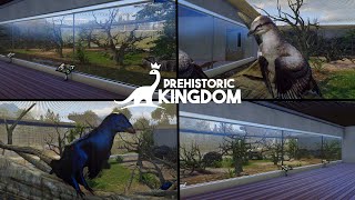 Building a Microraptor amp Archaeopteryx Aviary  Prehistoric Kingdom [upl. by Esirtal]