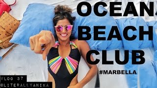 TRAVEL VLOG 37  OCEAN BEACH CLUB MARBELLA [upl. by Mcgee561]