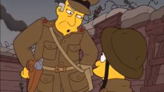 Grampa Simpson in the war [upl. by Ettennor]