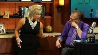 Psychic Medium And Catholic  Theresa Caputo  Larry King Now Ora TV [upl. by Nylareg]